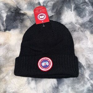 Canada Goose Black Knit Hat